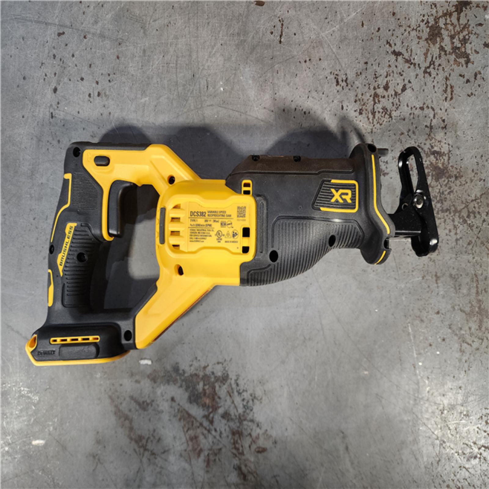 HOUSTON LOCATION - AS-IS DEWALT 20V MAX XR Cordless Brushless Reciprocating Saw (Tool Only)