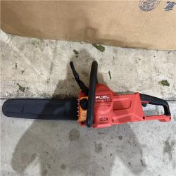 Houston location AS-IS Milwaukee M18 FUEL 16  18V Li-Ion Brushless Cordless Chainsaw Tool-Only 2727-20