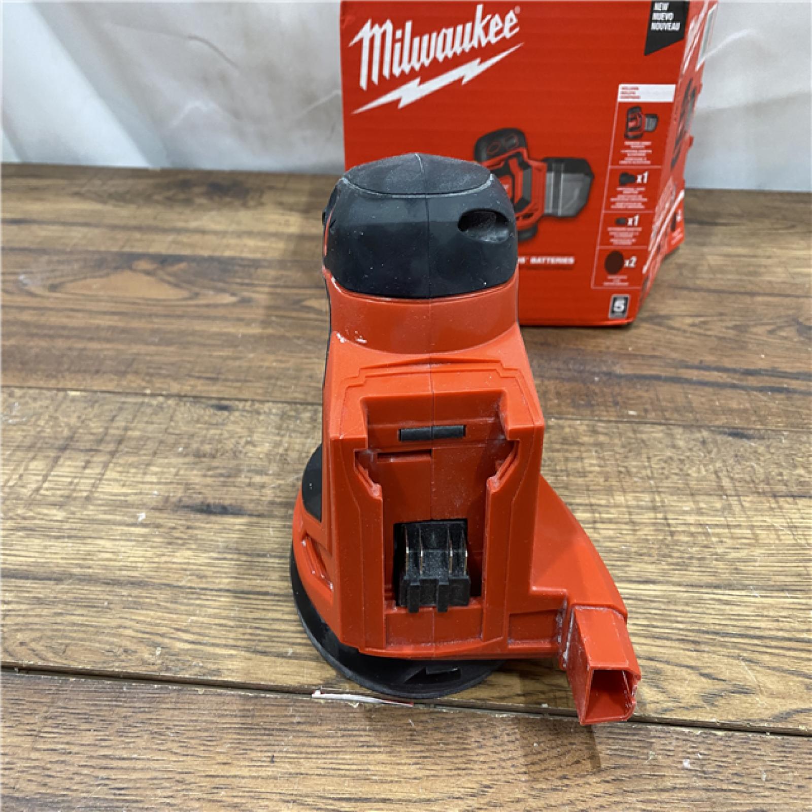 AS-IS Milwaukee 2648-20 - M18 5  7000-12000 Opm Cordless Variable Speed Random Orbital Sander