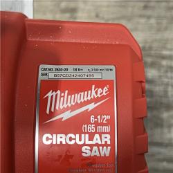 AS-IS MILWAUKEE Milwaukee 2630-20 M18 Cordless 6-1/2 Circular Saw Bare Tool Only - All