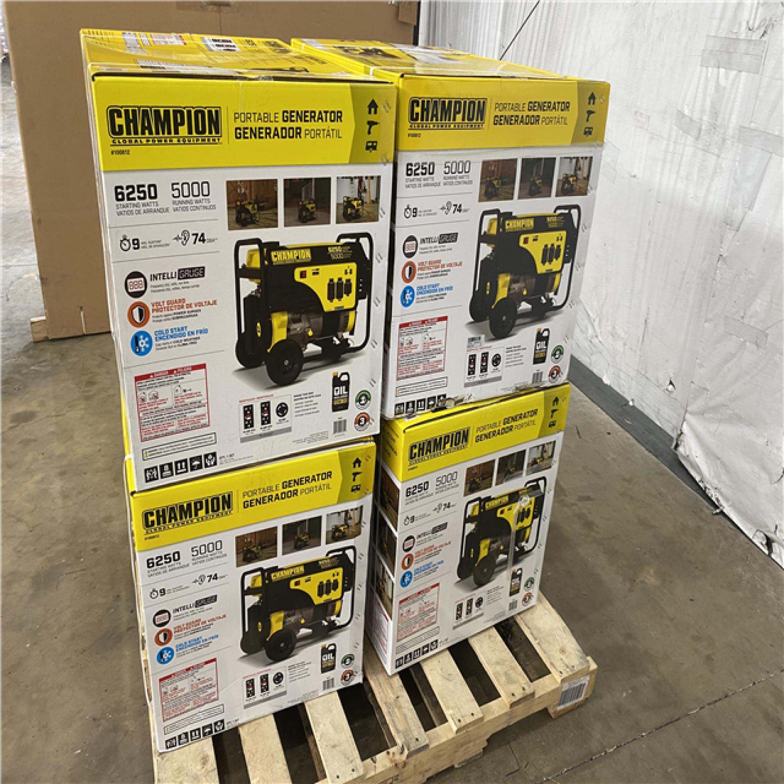 Houston Location AS IS - Champion Generator 6250 Watts