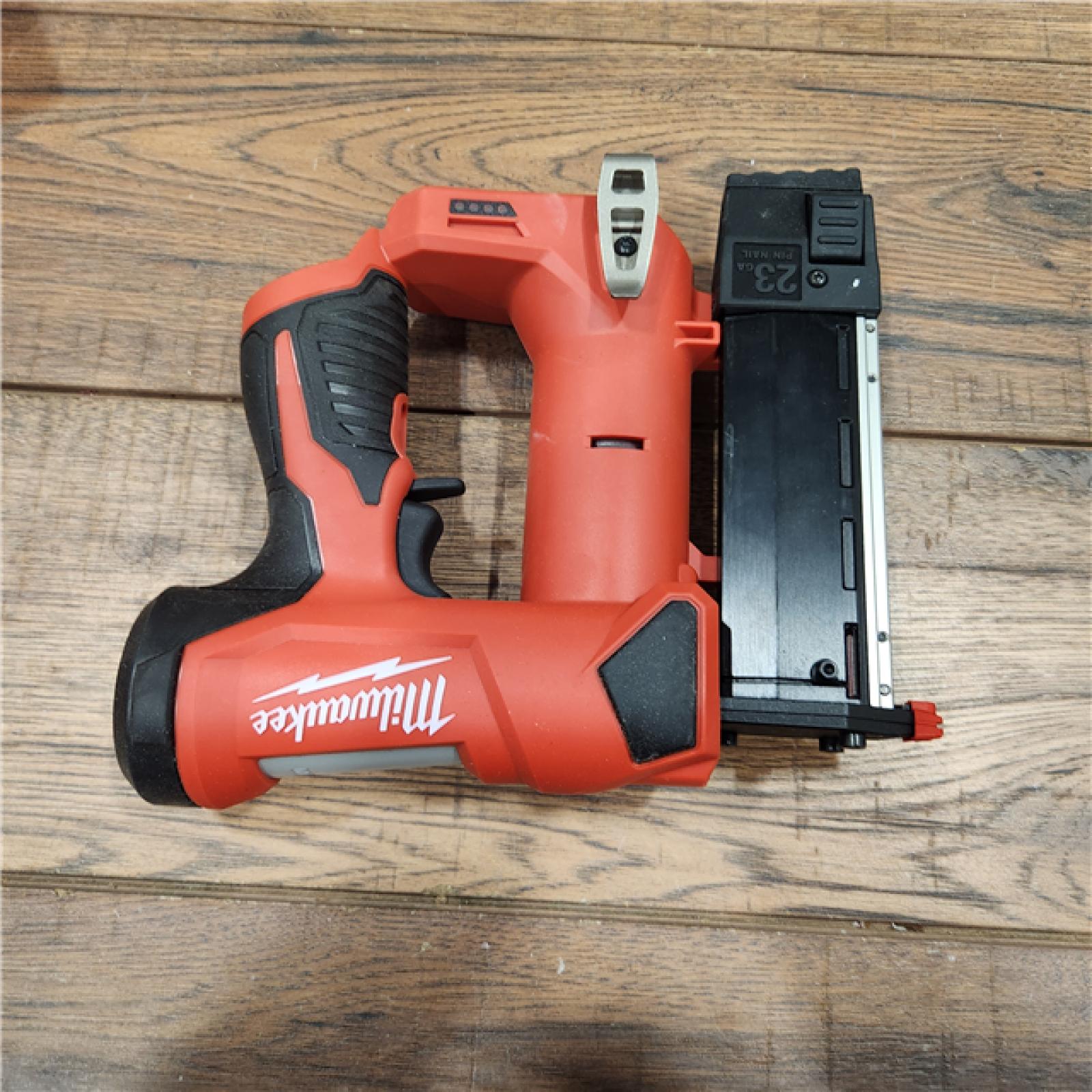 AS-IS Milwaukee 2540-20 12V 23 Gauge Cordless Pin Nailer (Tool Only)