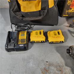 HOUSTON LOCATION - AS-IS DeWalt 20V MAX ATOMIC Cordless Brushless 4 Tool Combo Kit