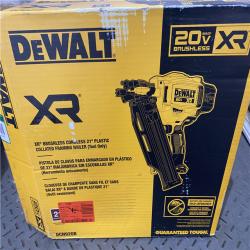 Houston location AS-IS DEWALT 20-Volt 21Â° Cordless Framing Nailer (Tool-Only)