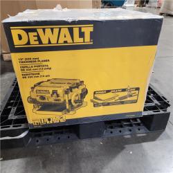 Dallas Location - NEW- DEWALT 15 Amp Corded 13 in. Heavy-Duty 2-Speed Bench Planer with (3) Knives, In Feed Table and Out Feed Table