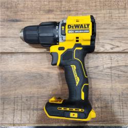 AS-IS DeWalt ATOMIC 20-Volt Lithium-Ion Cordless 1/2 in. Compact Hammer Drill with 3.0Ah Battery, Charger and Bag