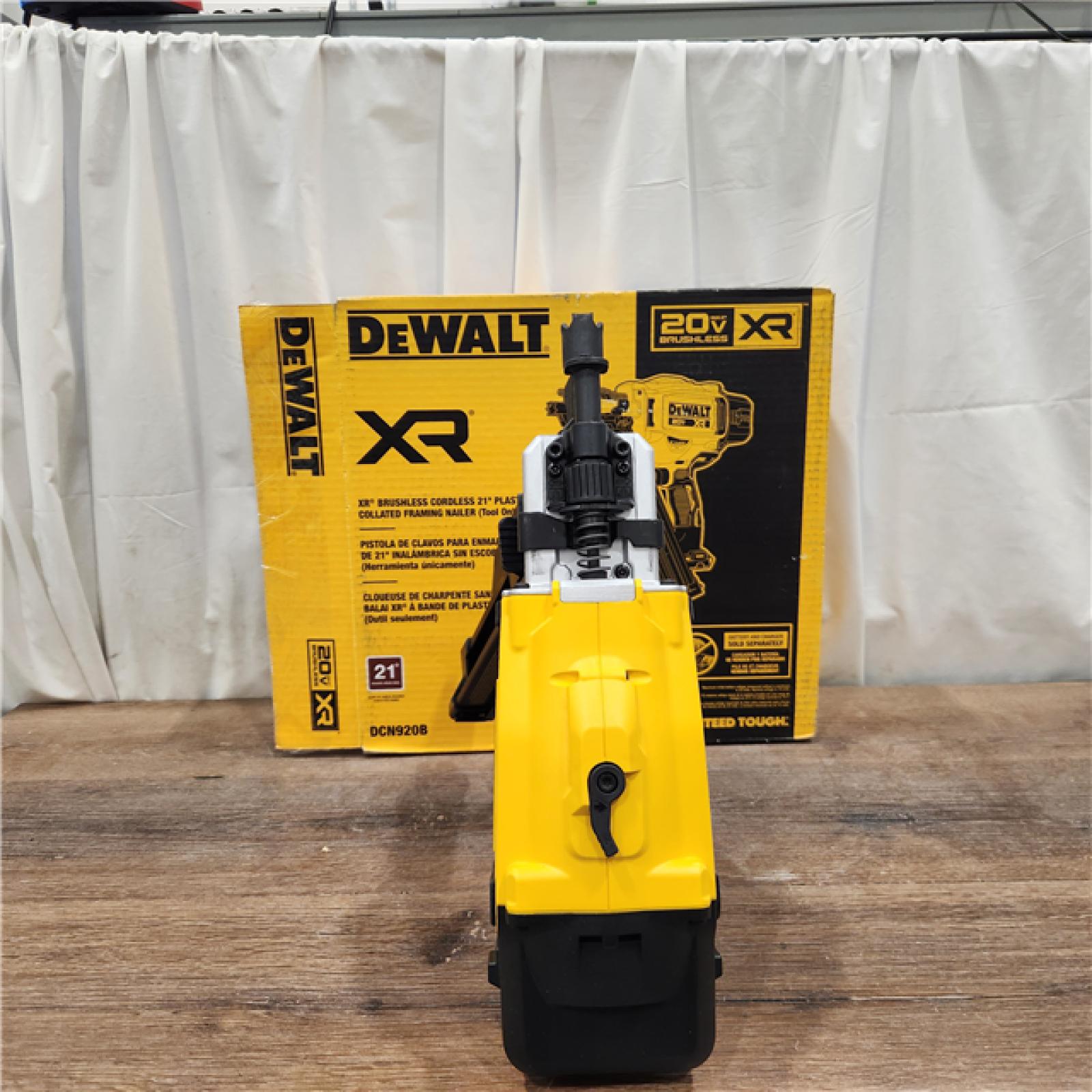 AS IS DEWALT 20-Volt 21Â° Cordless Framing Nailer (Tool-Only)