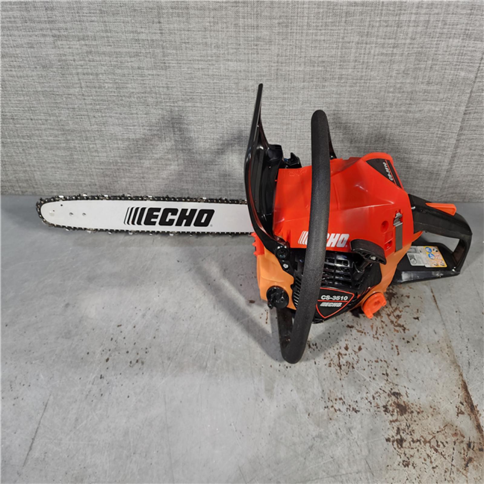 HOUSTON LOCATION - AS-IS (APPEARS LIKE NEW) Echo-CS-3510-16AA Professional Gas Rear Handle Chain Saw with 16in. Bar 34.4cc