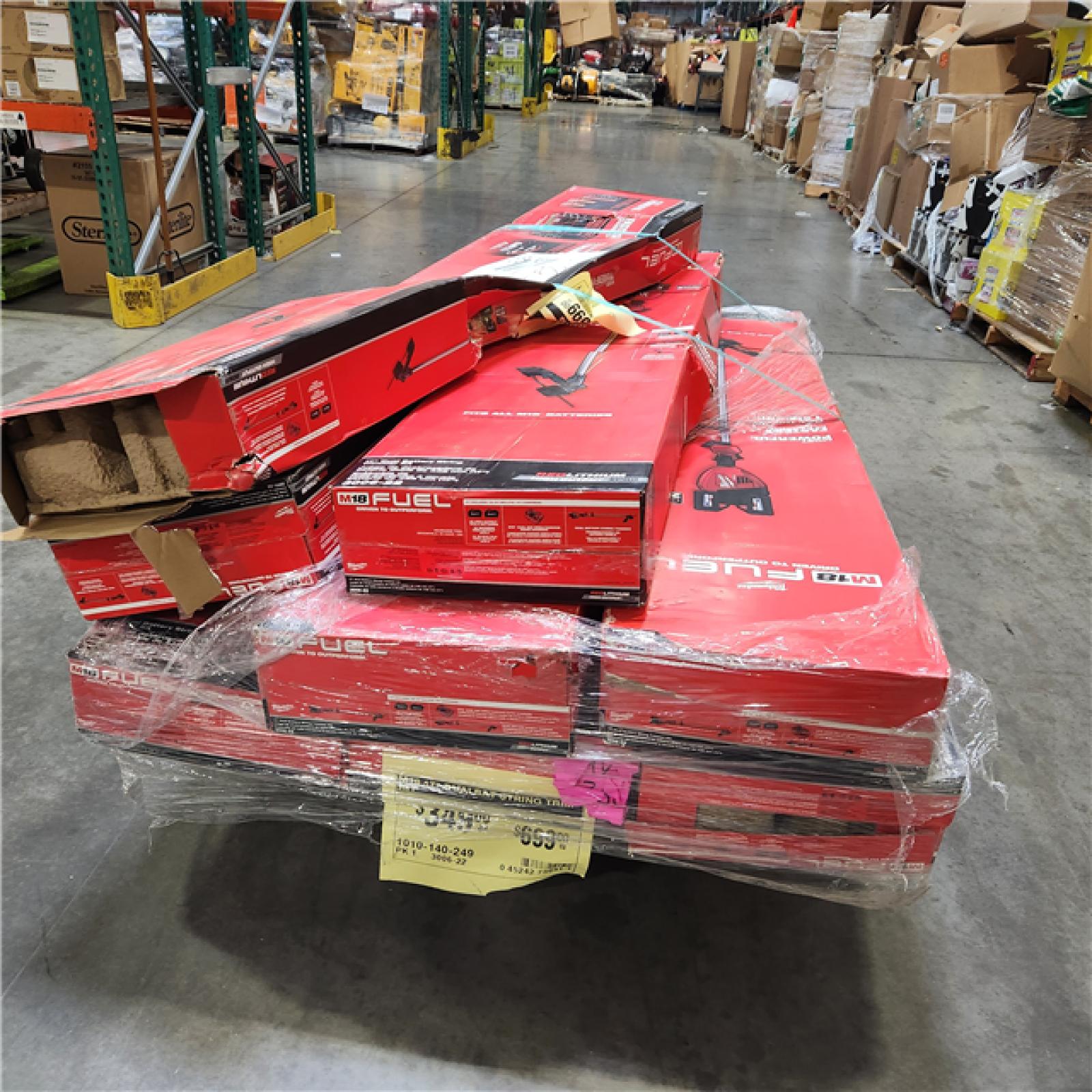 Dallas Location - As-Is MILWAUKEE Tool Pallet