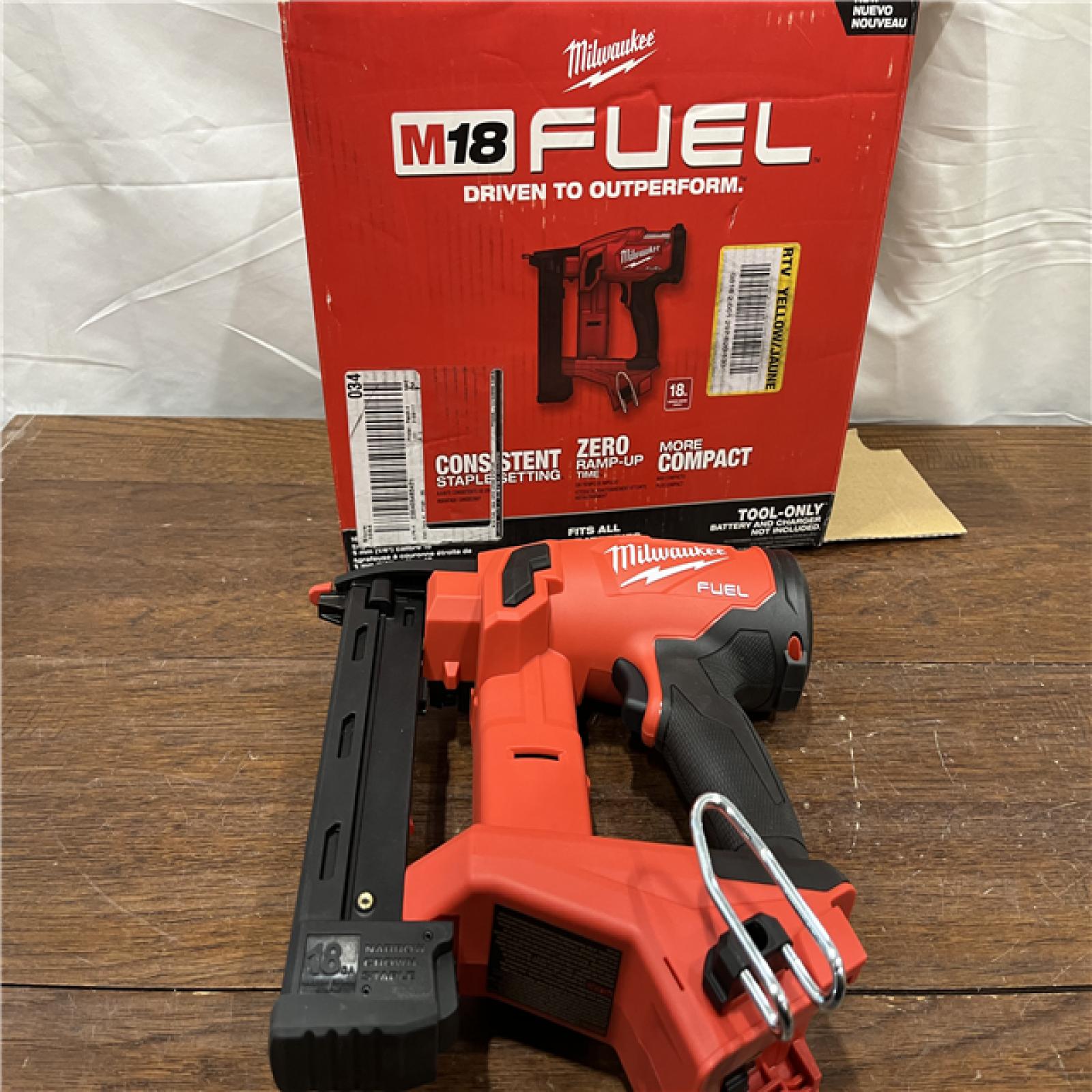 AS-ISM18 FUEL 18-Volt Lithium-Ion Brushless Cordless 18-Gauge 1/4 in. Narrow Crown Stapler (Tool-Only)