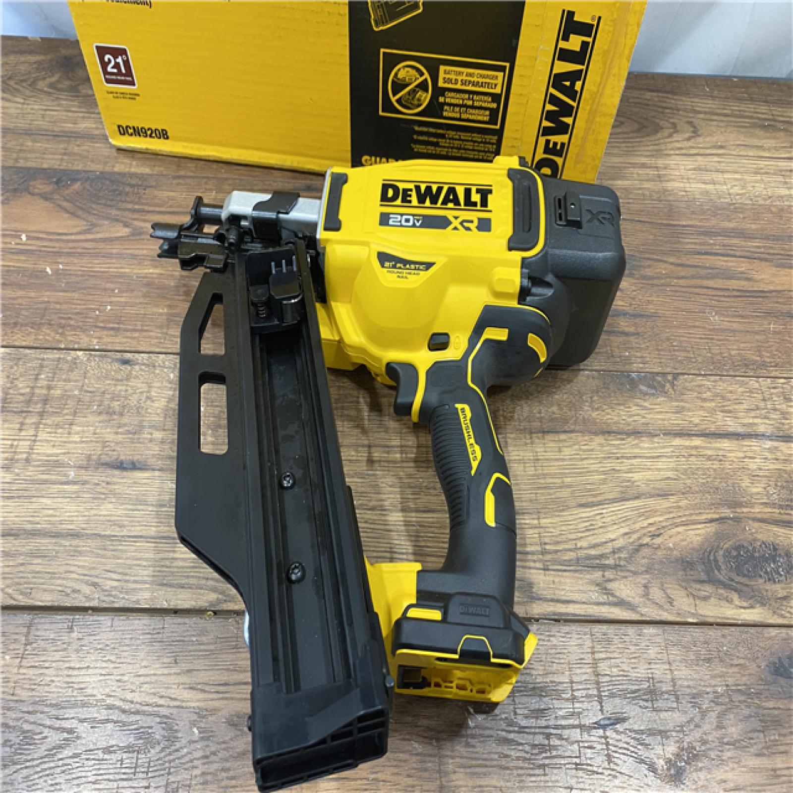 AS IS DEWALT 20-Volt 21Â° Cordless Framing Nailer (Tool-Only)