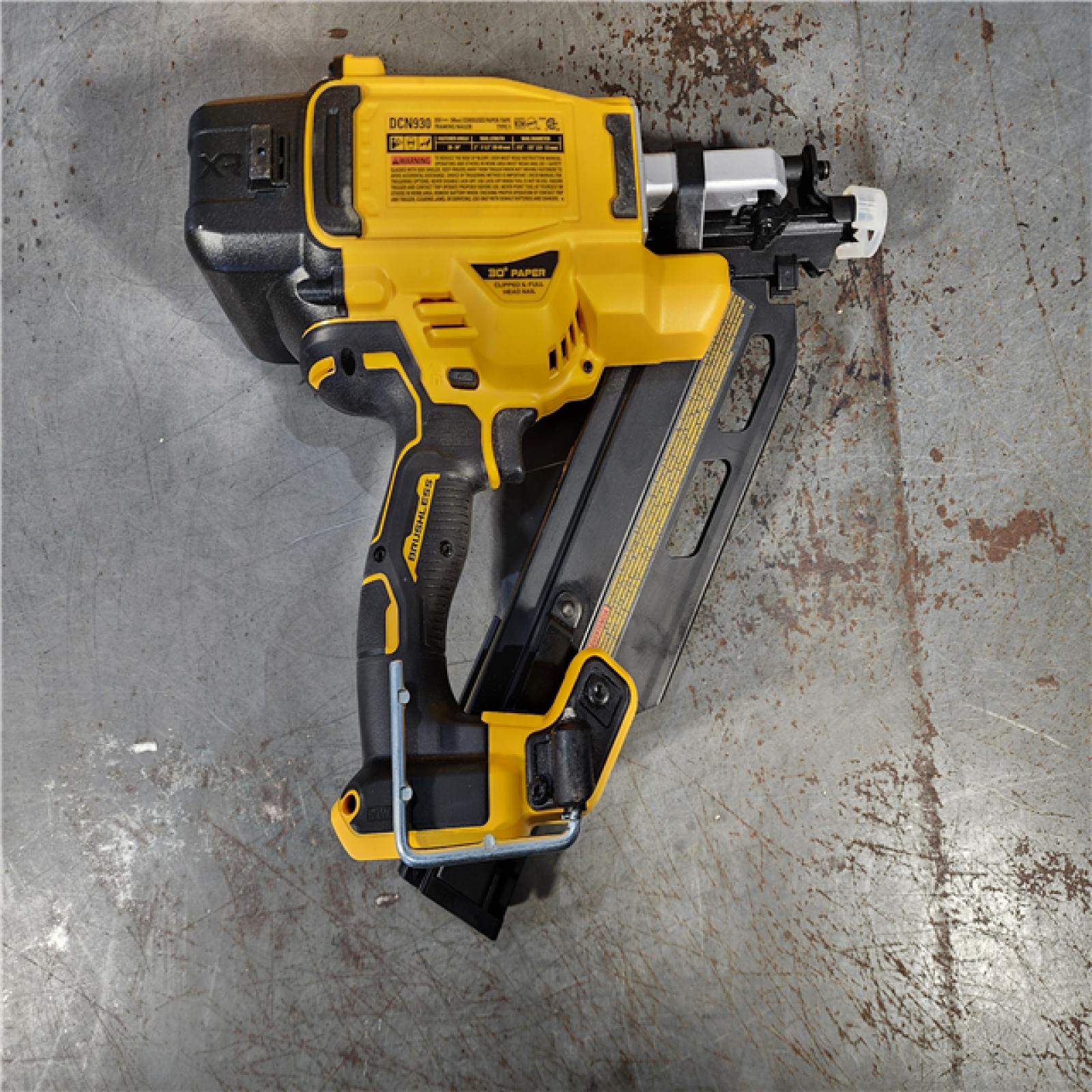 HOUSTON LOCATION - AS-IS DEWALT 20-Volt 30Â° Cordless Framing Nailer (Tool-Only)