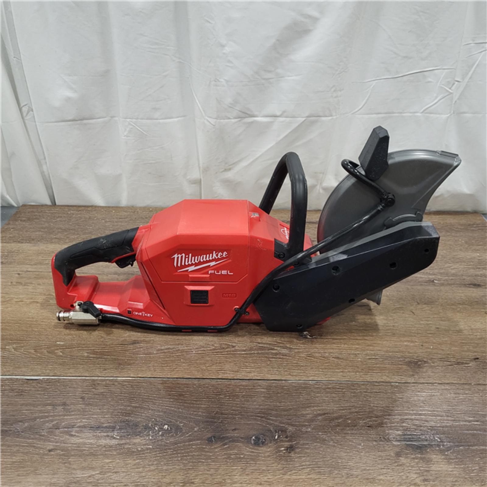 AS-IS Milwaukee 2786-20 M18 FUEL Lithium-Ion 9 in. Cut-Off Saw W/ ONE-KEY (Tool Only)