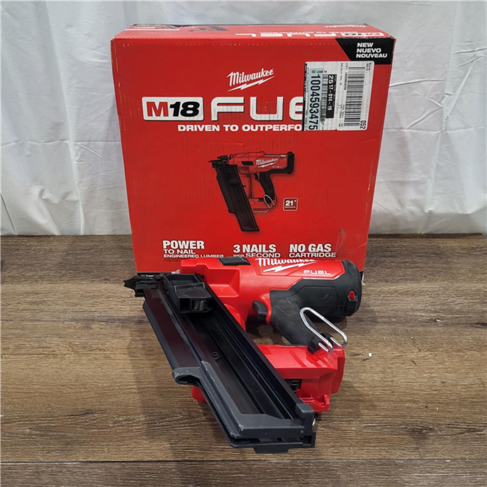 AS-IS Milwaukee 2744-20 M18 FUEL 21-Degree Cordless Framing Nailer (Tool Only)