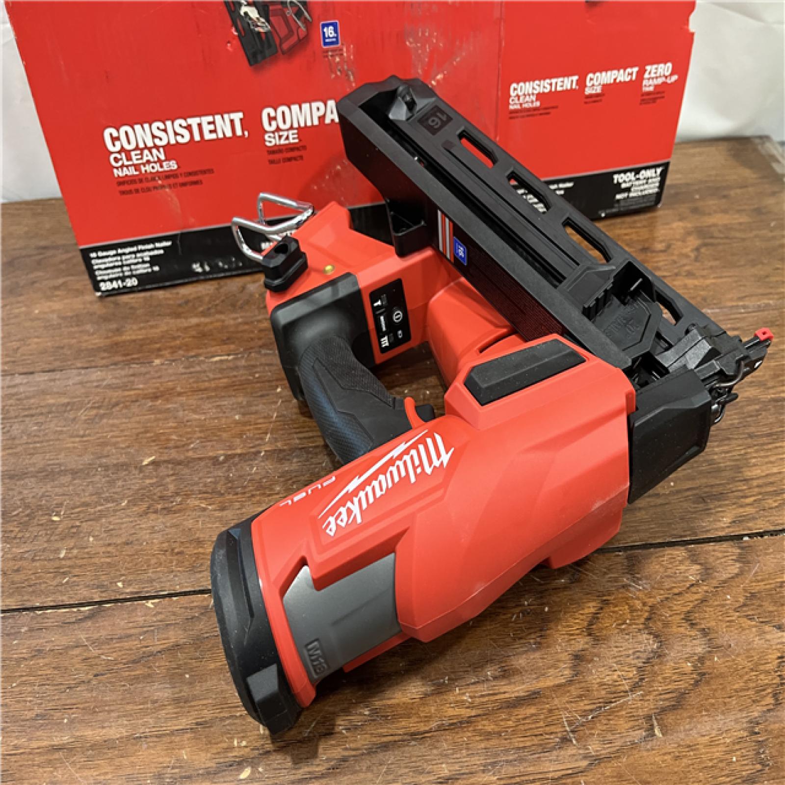 AS-ISMilwaukee 2841-20 18V Cordless Gen II 16 Gauge Angled Finish Nailer (Tool Only)