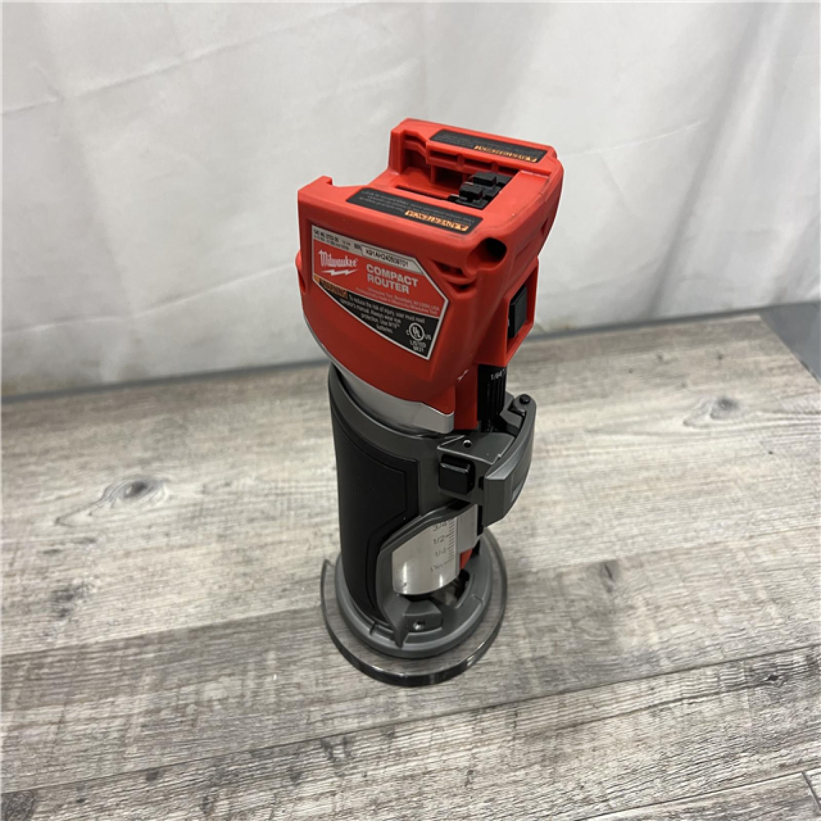 AS-IS Milwaukee M18 FUEL Compact Router Bare