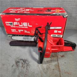 HOUSTON LOCATION - AS-IS Milwaukee M18 FUEL 16  18V Li-Ion Brushless Cordless Chainsaw Tool-Only 2727-20