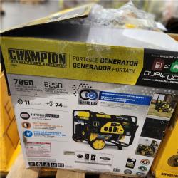 Dallas Location - As-Is Champion Power Equipment 7850/6250-Watt Gasoline Portable Generator