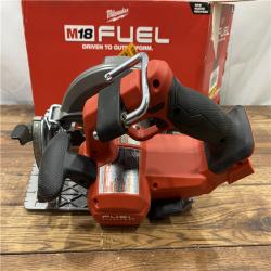 AS IS Milwaukee M18 FUEL 18V Lithium-Ion Brushless Cordless 7-1/4 in. Circular Saw (Tool-Only)