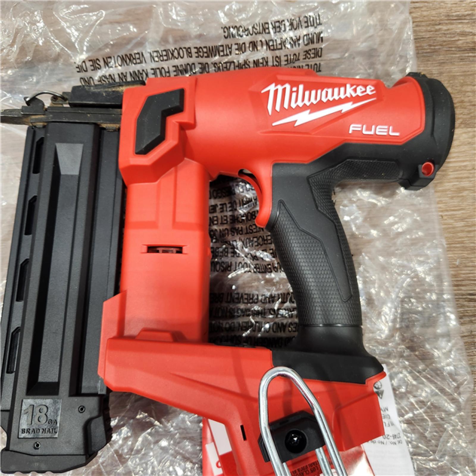 AS-IS Milwaukee M18 FUEL 18 Gauge Brad Nailer