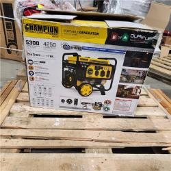 Dallas Location - As-Is Champion Power Equipment 5300/4250-Watt Gasoline Portable Generator