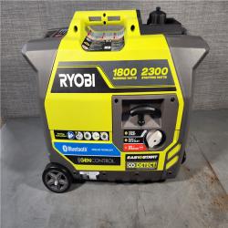 HOUSTON LOCATION - AS-IS 2,300-Watt Recoil Start Bluetooth Super Quiet Gasoline Powered Digital Inverter Generator with CO Shutdown Sensor