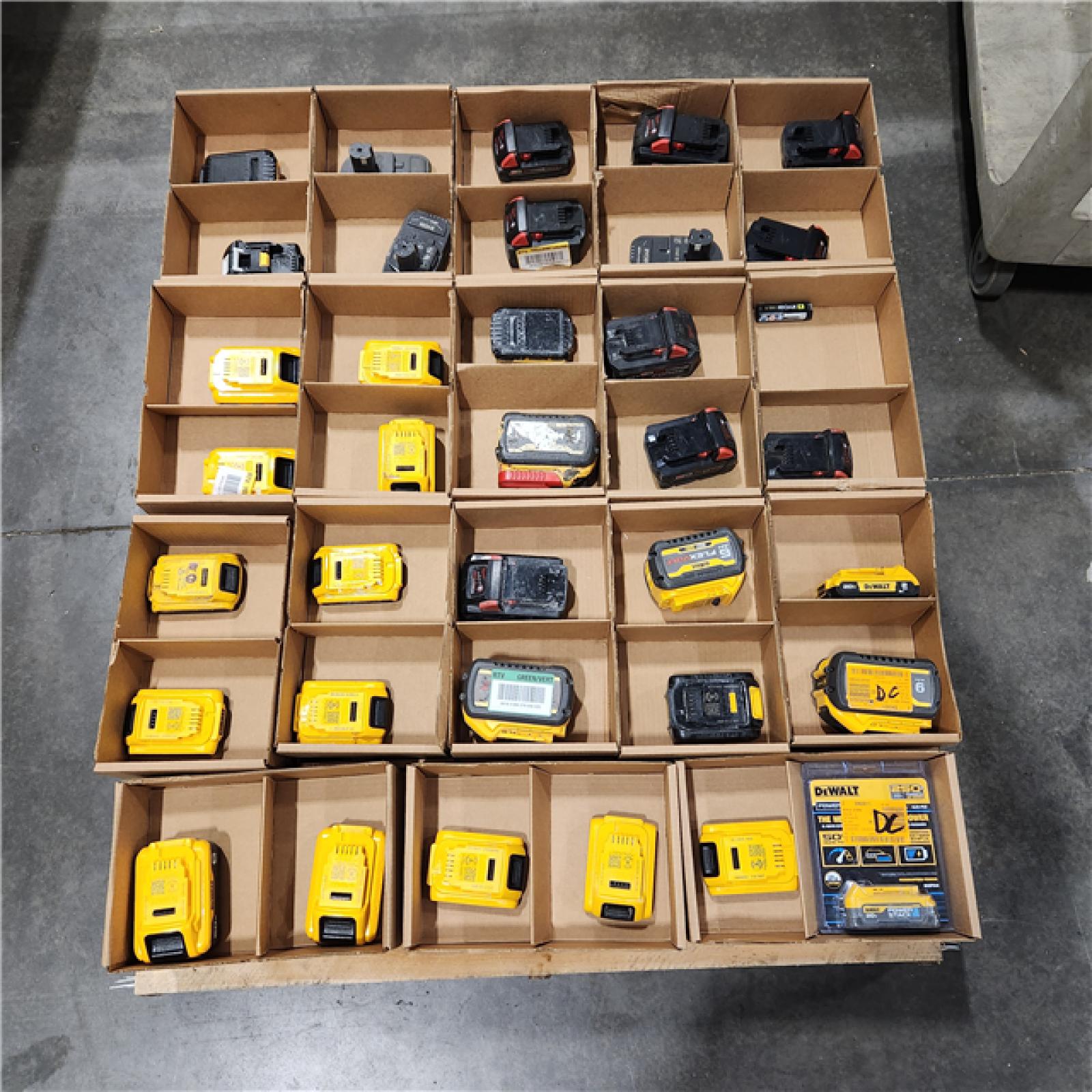 Dallas Location - As-Is Battery Tool Pallet