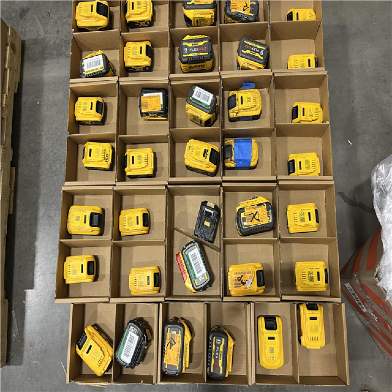 DALLAS LOCATION - AS-IS BATTERY PALLET