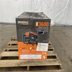 Houston Location - AS-is Generac  2600 Watt Generator