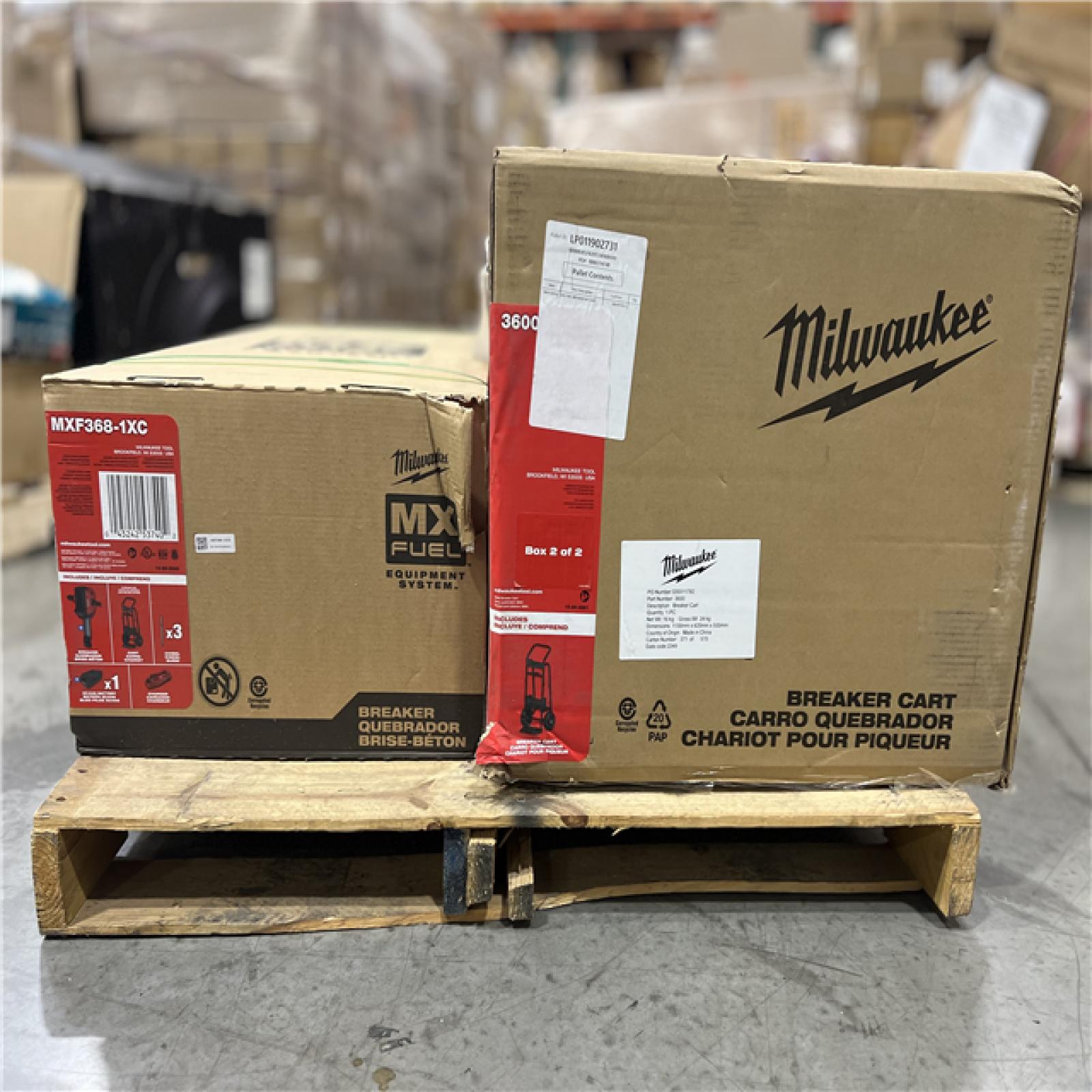 DALLAS LOCATION - Milwaukee MX FUEL Lithium-Ion Cordless 1-1/8 in. Breaker with Battery and Charger