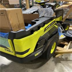 DALLAS LOCATION - RYOBI 80V HP Brushless 42 in. Battery Electric Cordless Riding Lawn Tractor