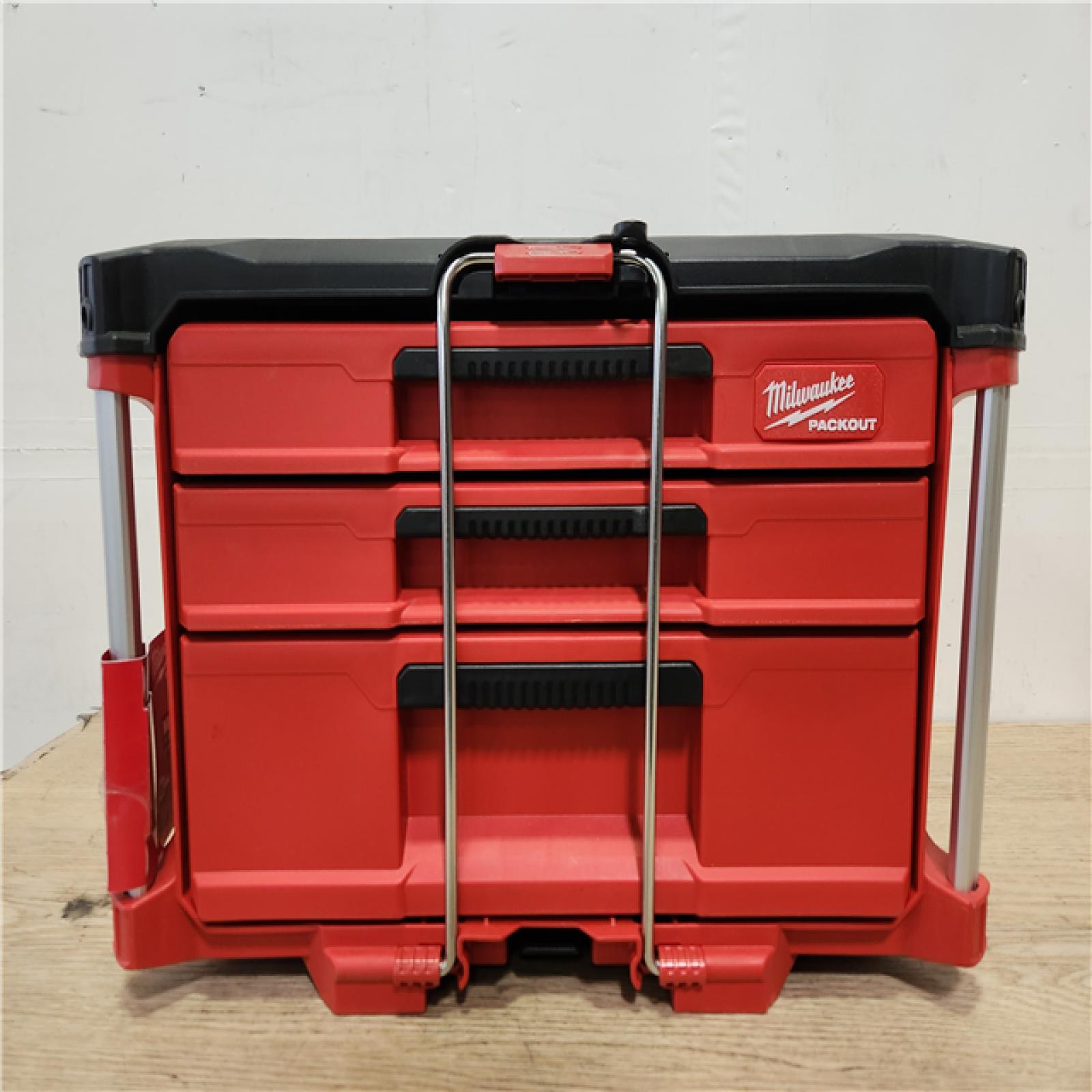 Phoenix Location NEW Milwaukee PACKOUT 22 in. Modular 3-Drawer Multi Drawer Tool Box with Metal Reinforced Corners and 50 lbs. Capacity