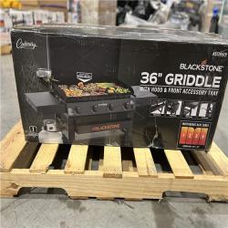 DALLAS LOCATION - Blackstone 36 in Culinary Omnivore Griddle with Hood 4-Burner Liquid Propane Flat Top Grill