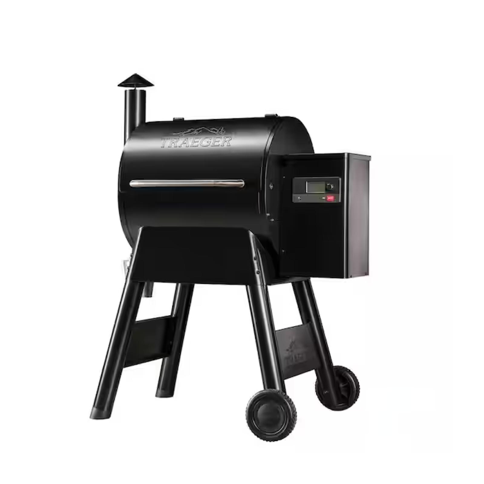 DALLAS LOCATION - Traeger Pro 575 Wifi Pellet Grill and Smoker in Black