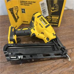 AS-ISDEWALT  Cordless 20V MAX XR Angled Finish Nailer (Tool Only)