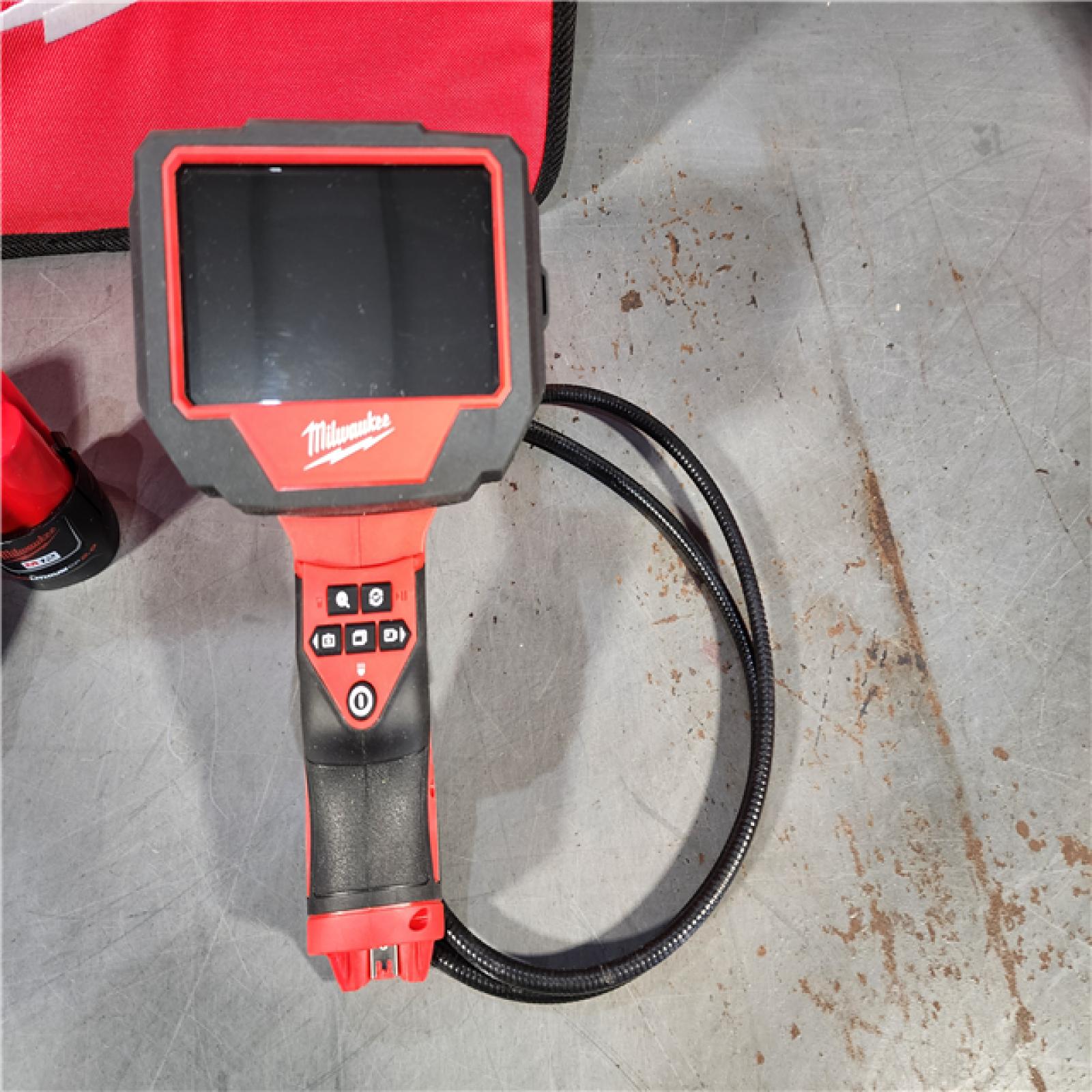 HOUSTON LOCATION - AS-IS M12 12V Lithium-Ion Cordless M-SPECTOR 360-Degree 4 Ft. Inspection Camera Kit