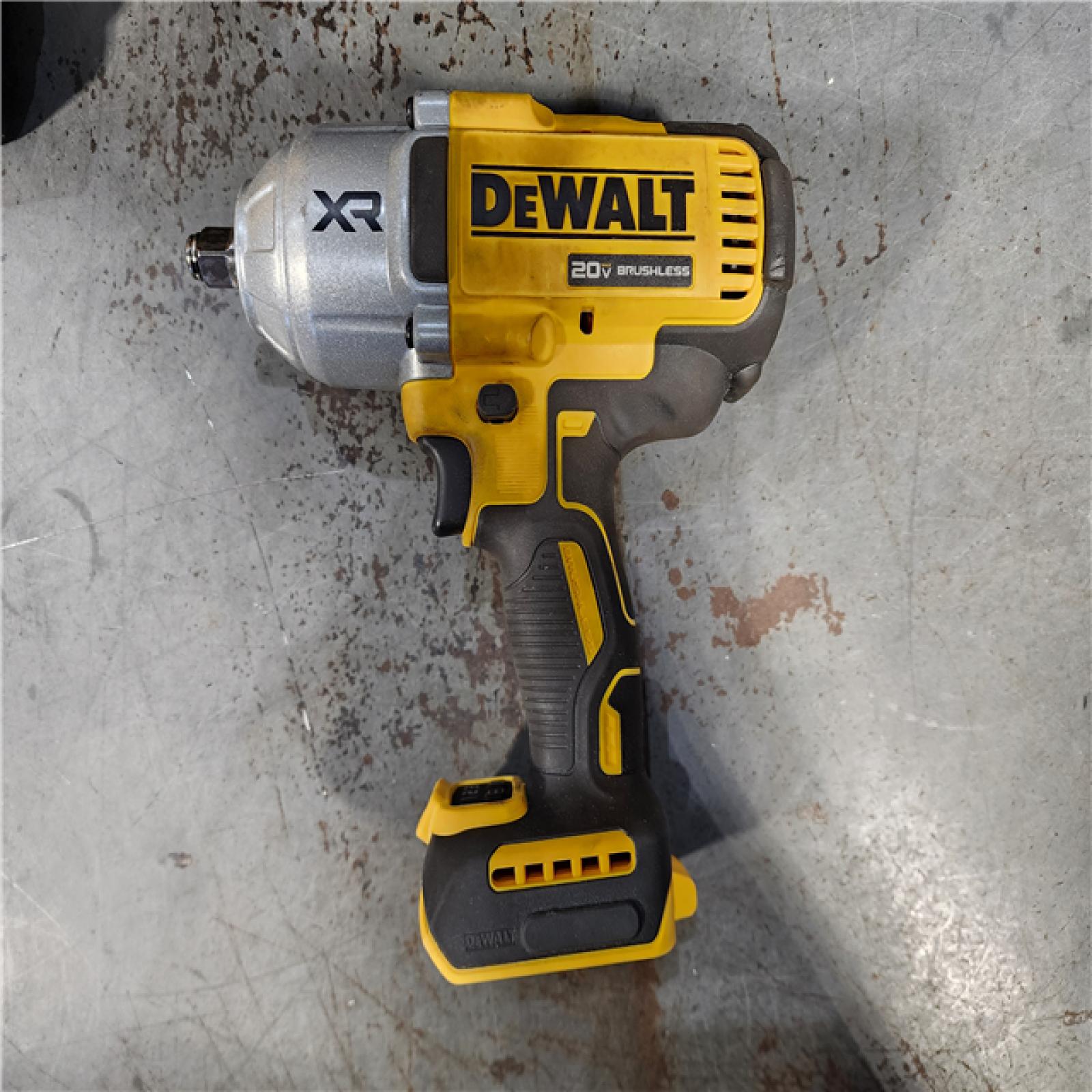 HOUSTON LOCATION - AS-IS DEWALT 20V MAX* XR 1/2  High Torque Impact Wrench with Hog Ring Anvil