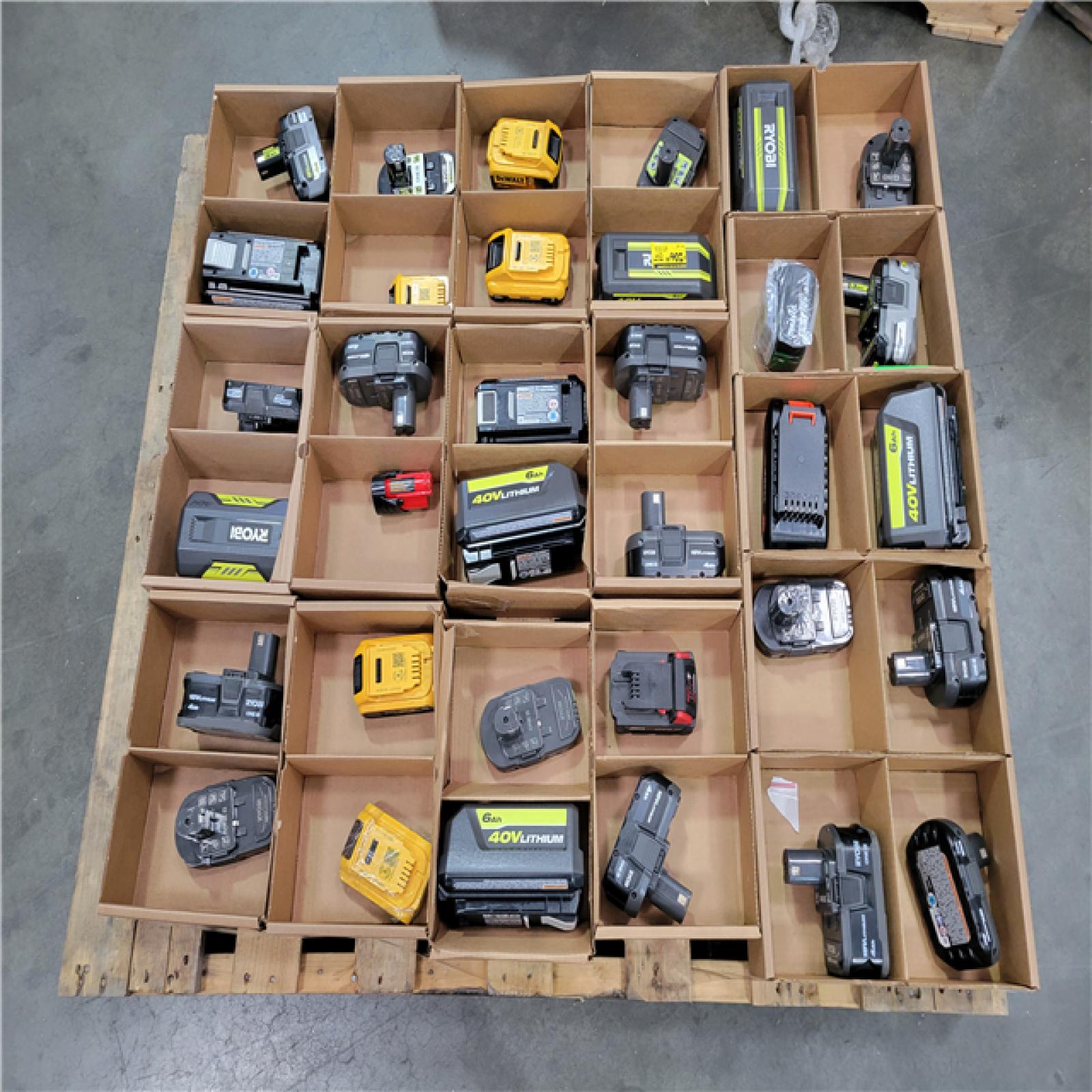 California AS-IS Battery Pallet