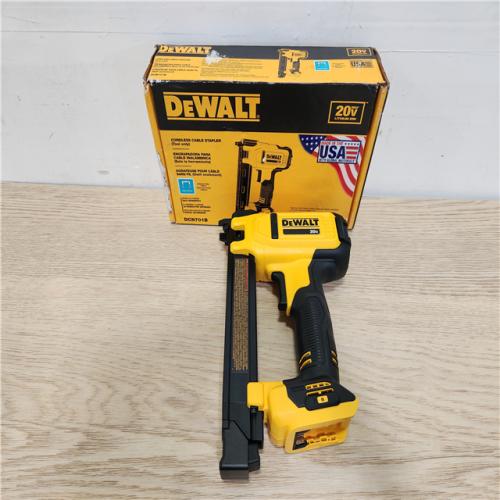 Phoenix Location NEW DEWALT 20V MAX Lithium-Ion Cordless Cable Stapler (Tool Only)