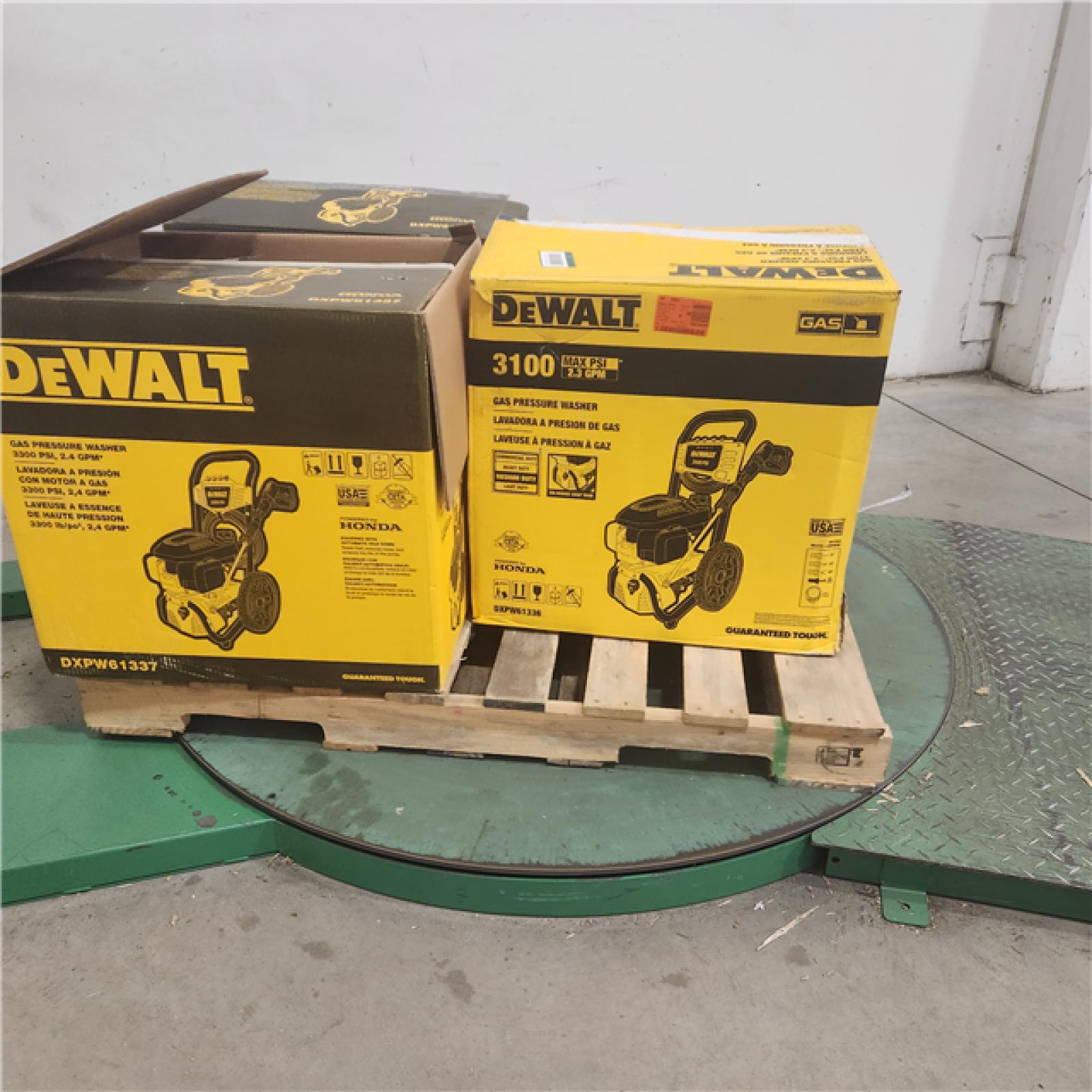 Dallas Location - As-Is DEWALT GAS PRESSURE WASHER (Lot Of 3)