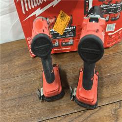 AS-ISMilwaukee M18 Compact Brushless 2-Tool Combo Kit