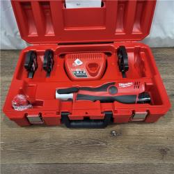 AS-IS Milwaukee M12 Force Logic Press Tool 1/2 in. to 1 in. Kit