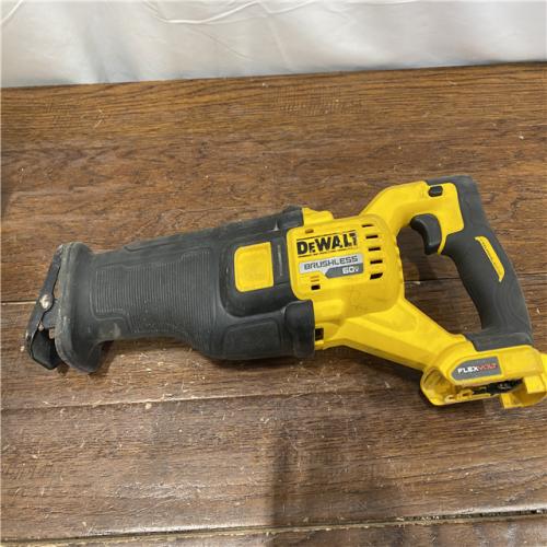 AS-ISDeWalt DCS389B FLEXVOLT 60V MAX Cordless Brushless Reciprocating Saw (Tool-Only)