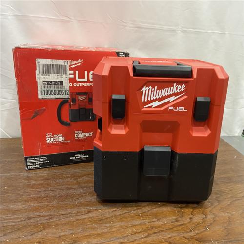 AS-IS Milwaukee M12 FUEL Brushless Cordless 1.6 Gal. Wet/Dry Vacuum (Vacuum-Only)