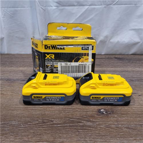 AS-IS DeWalt POWERSTACK 5AH BATTERY 2 - PACK