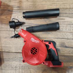 AS-IS Milwaukee M18 18-Volt Lithium-Ion Cordless Compact Blower (Tool-Only)