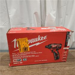 AS-IS Milwaukee 2401-22 - M12 12V Cordless Screwdriver Kit