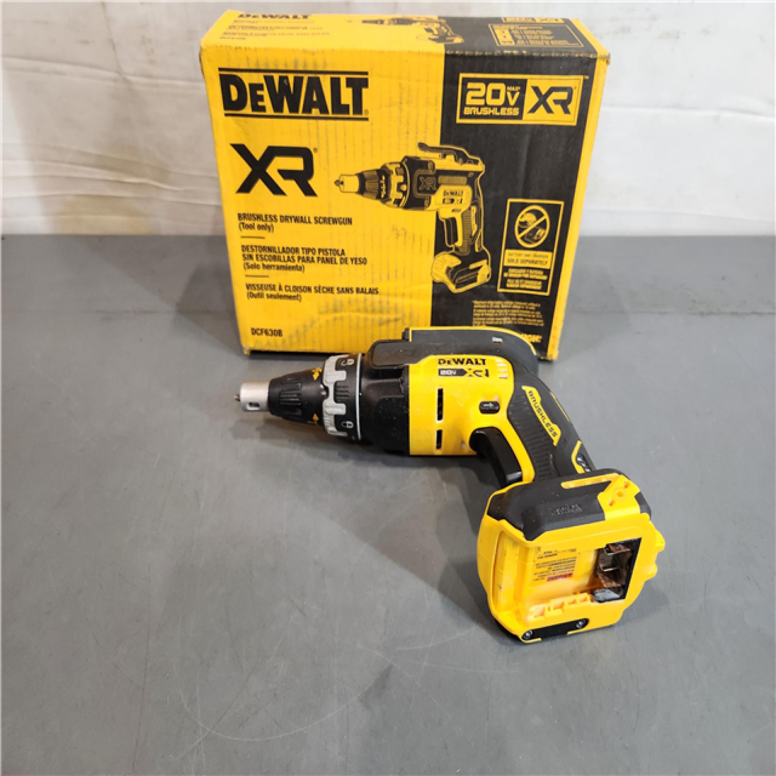 AS IS DEWALT Brushless Drywall Screw Gun tool only