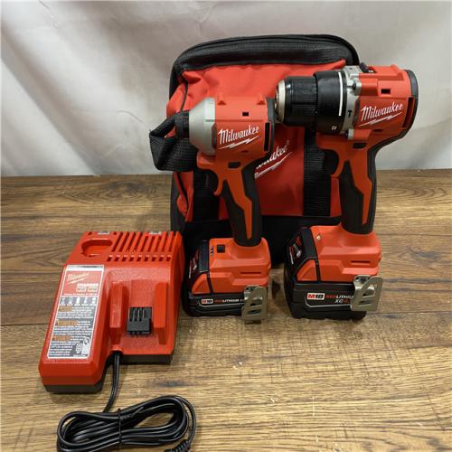 AS IS Milwaukee M18 Compact Brushless 2-Tool Combo Kit