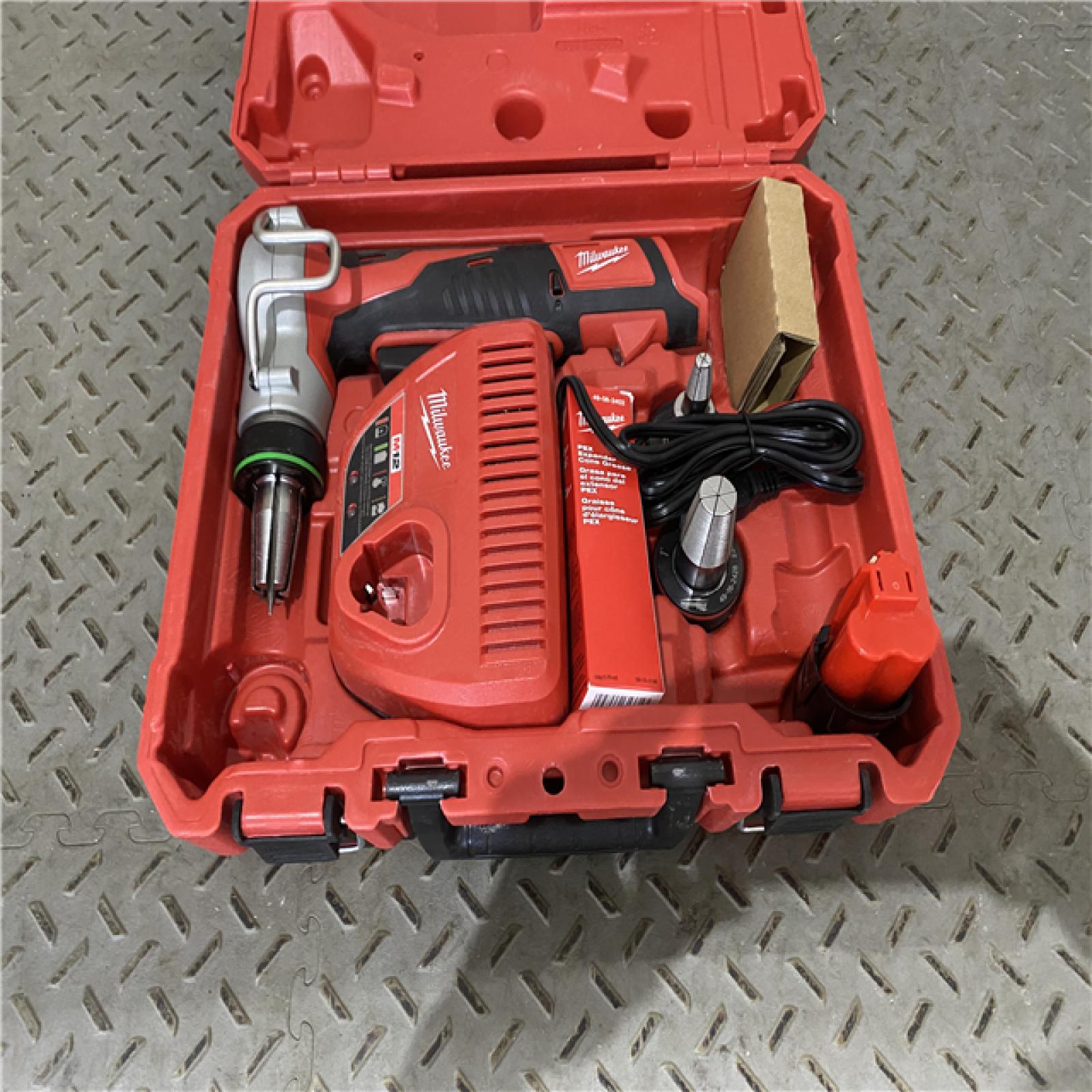 Houston location AS-IS 1 Kit  Milwaukee 2474-22 M12 Propex Expansion Tool Kit